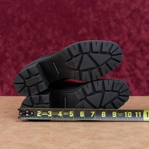 Vince Women Henderson Waterproof Chelsea Black Leather Boots sz 10US EUR 40 - Picture 5 of 8